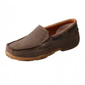 Wmns Chocolate Shimmer Mocs Slip on