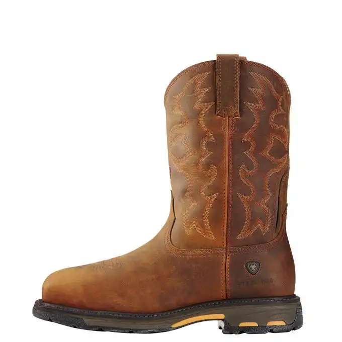 Ariat Men's Workhog WST Steel Toe - Toast