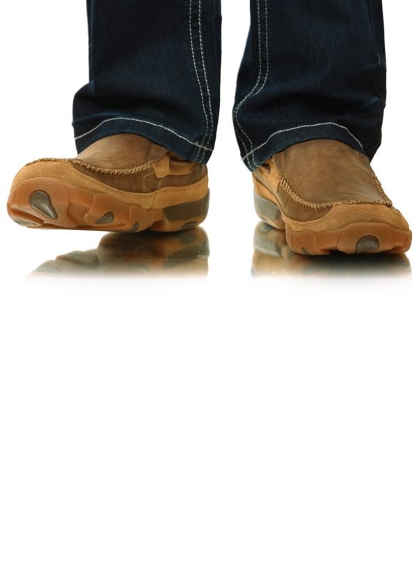 Twisted X- Mens- Classic Tancell Stretch Slip on- Tan - Image 5