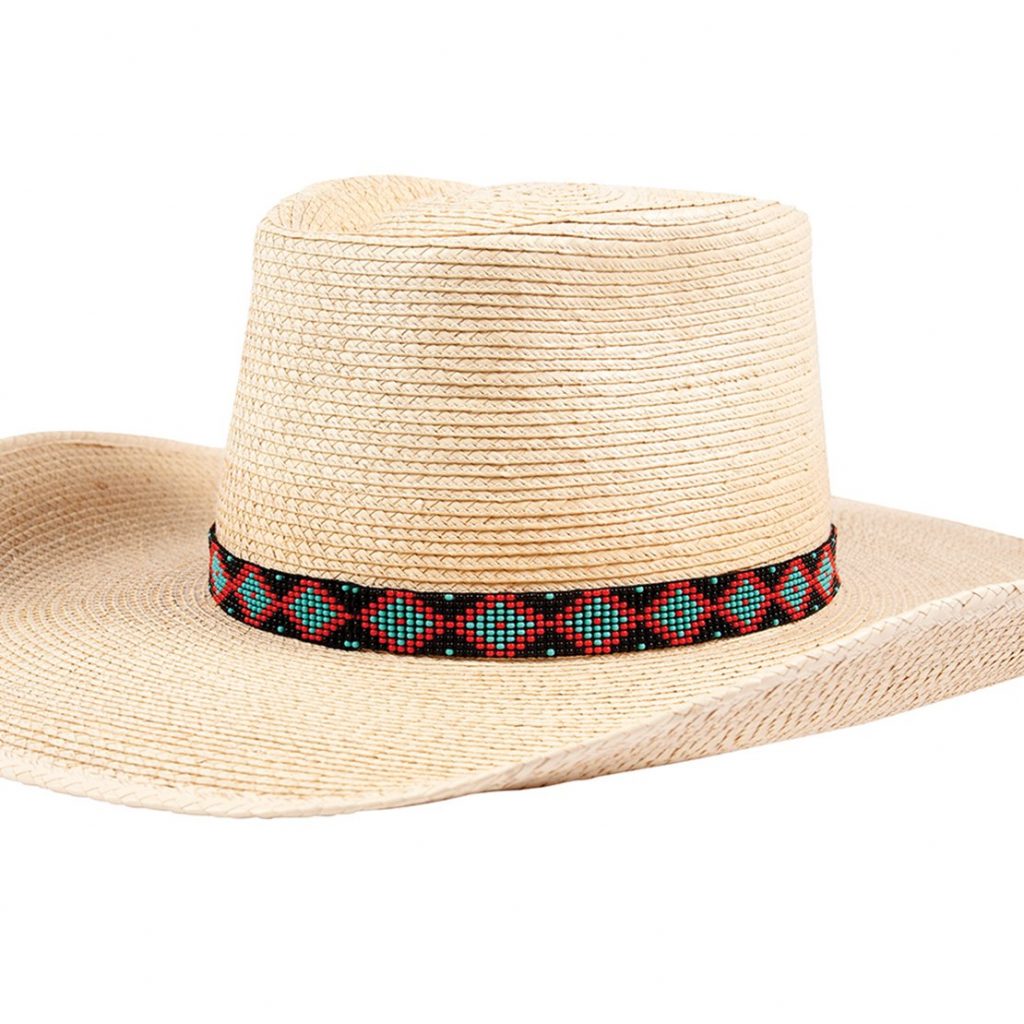 Sunbody Hat Band - 9 Czech Bead Stretch