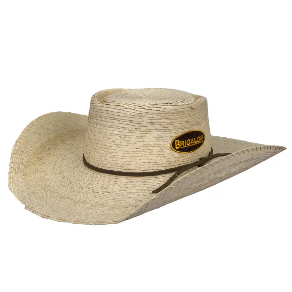 C - BRIG - "UMBRA" Palm Leaf Hat - Natural
