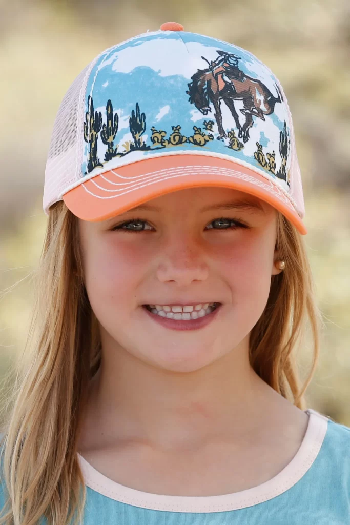 IND - MVWH - Cruel Youth Cap w/ Bronc Horse & Cactus