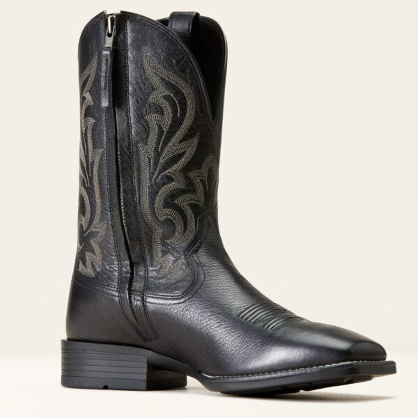 IND 23 - JCA - Mns Slim Zip Ultra Western Black - Image 6