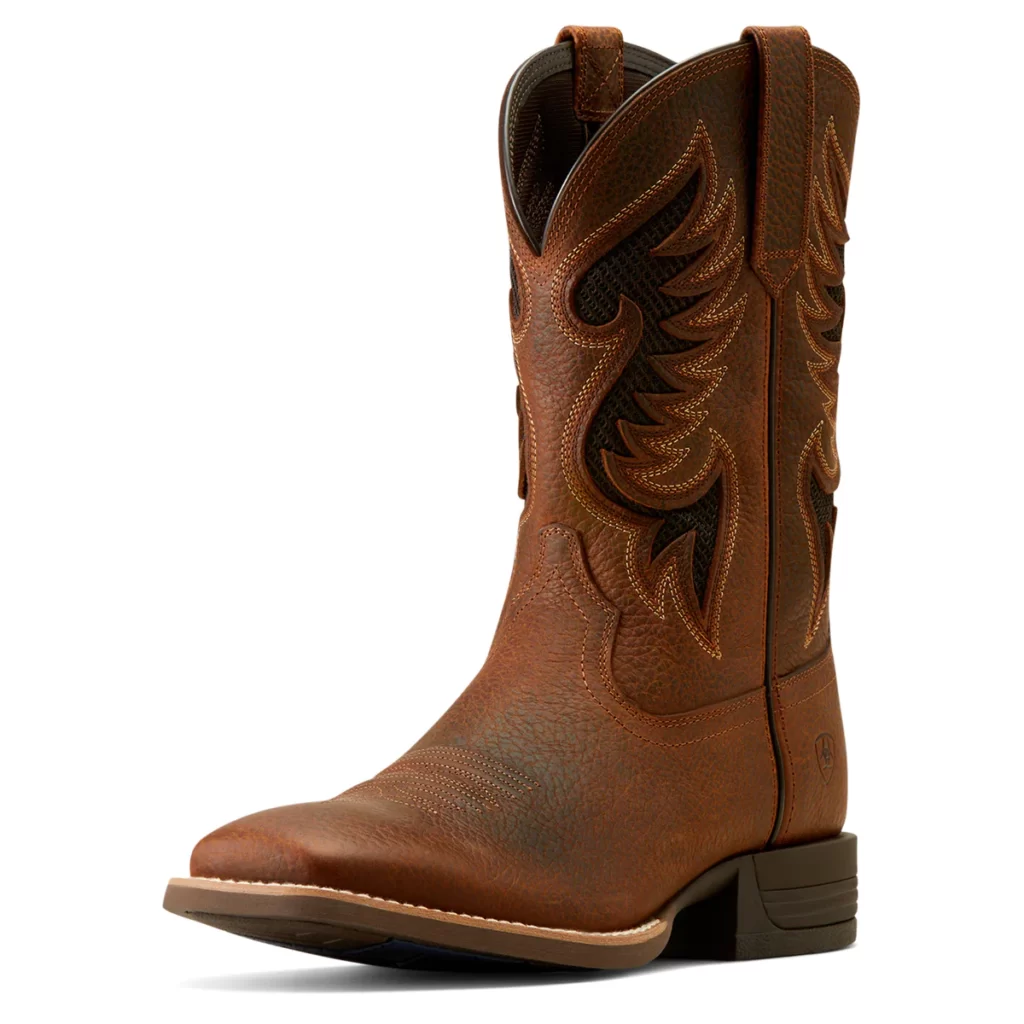IND - Ariat - Mns Cowpuncher VentTEK - Brown Oiled Rowdy