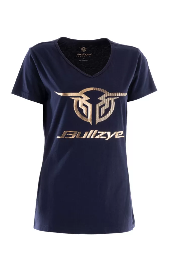 IND24 - TC - BULLZYE Wms Authentic Short Sleeve Tee - Navy