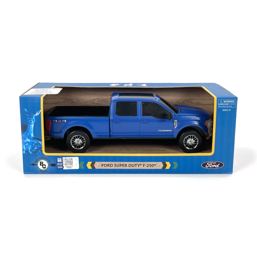 Big Country Toys - Blue Ford Super Duty F250