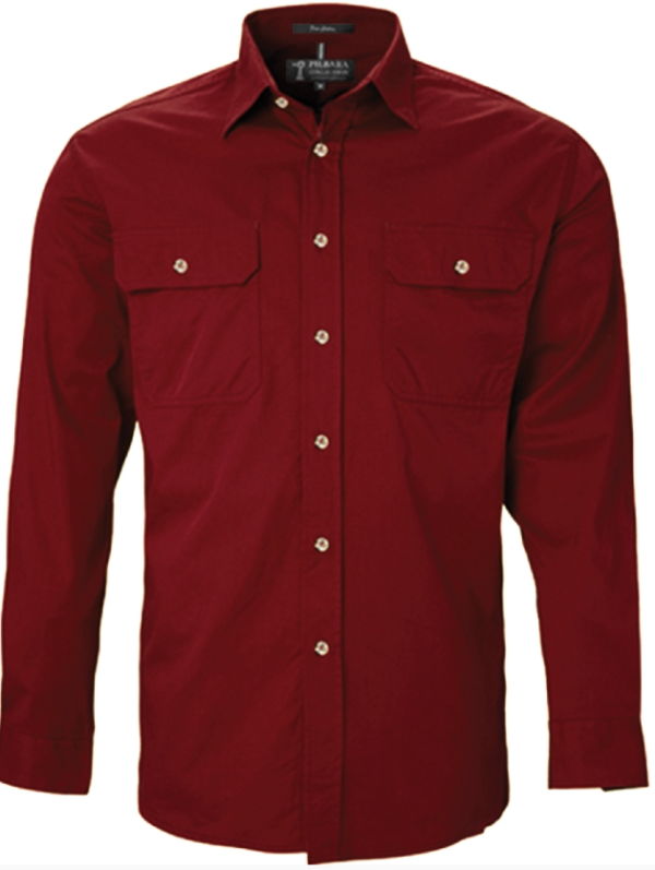 PILBARA Mns Full Button Workshirt - Image 13