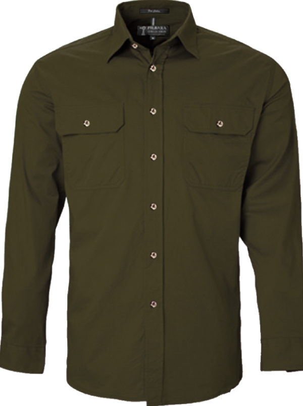 PILBARA Mns Full Button Workshirt - Image 14