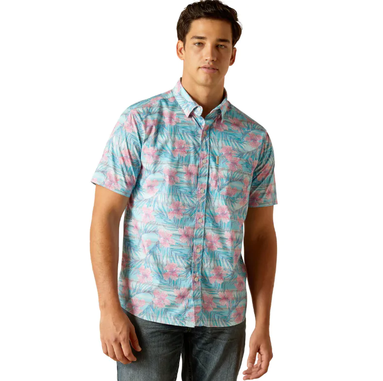 IND24 - JCA - Ariat Men's Monroe Stretch Modern Fit Shirt