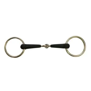 STC - TPU Soft Mouth Loose Ring Snaffle Bit - Full