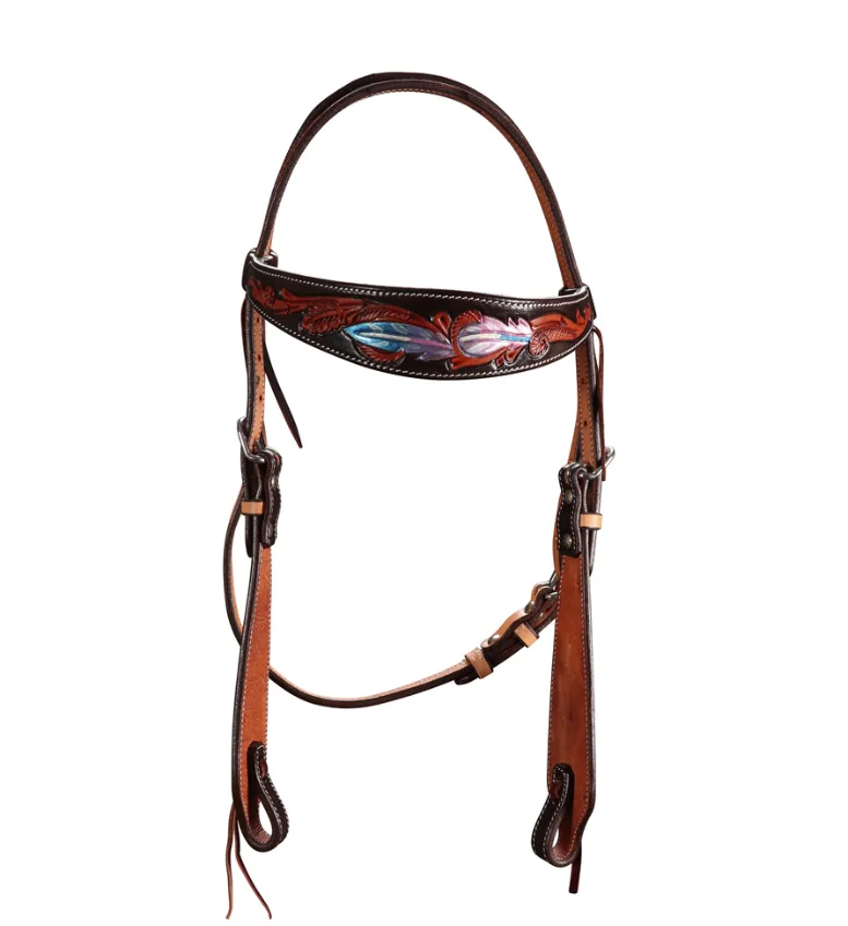 STC - Fort Worth Pink Apache Headstall