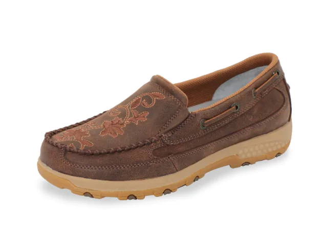 TWISTED X -  Womens Floral Cell Stretch Slipon