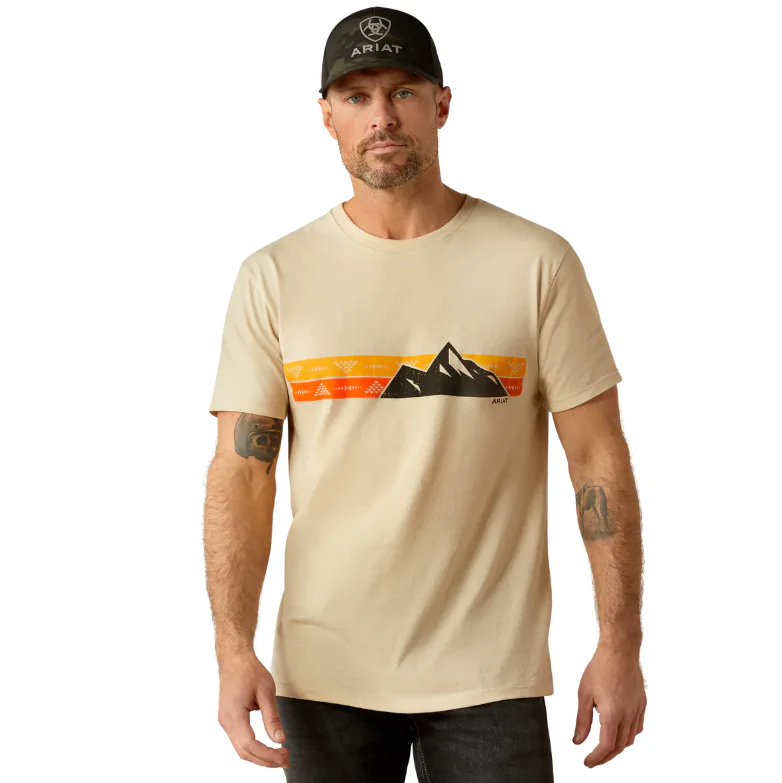 ARIAT - Men's Southwest Mountain Stripe T-Shirt