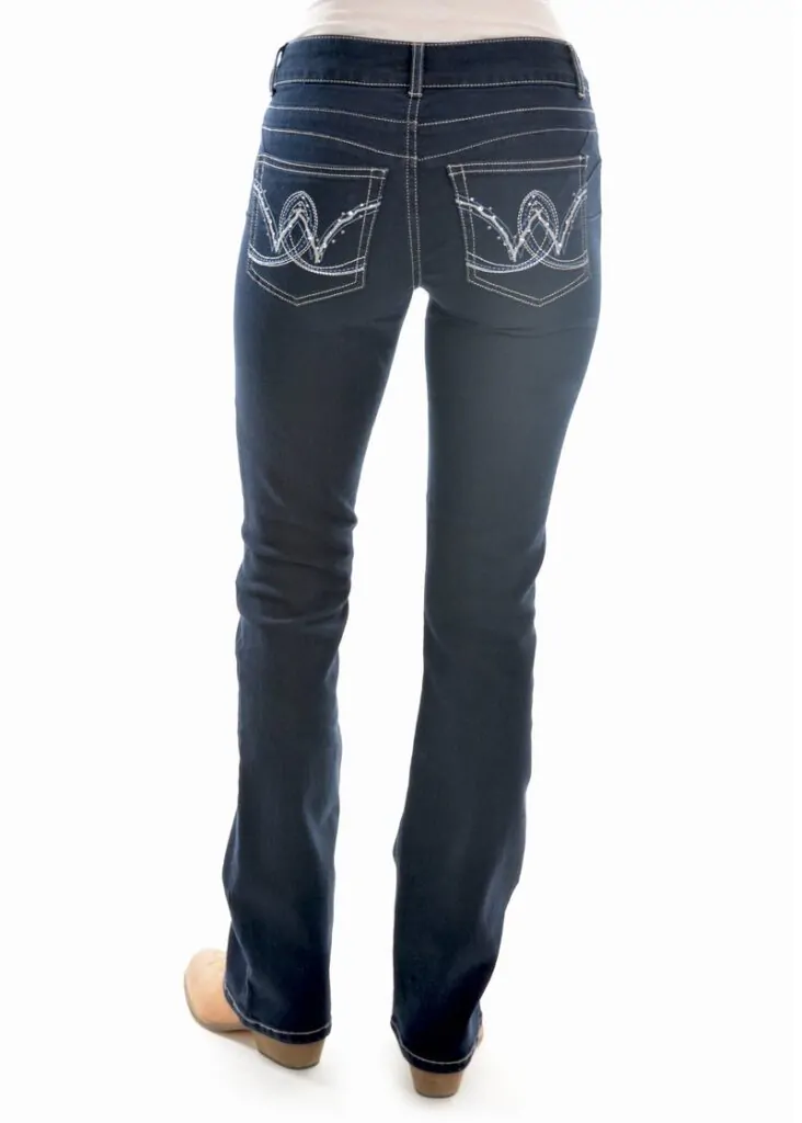 Wrangler Booty Up Mid Rise Jean  Jackson Jewels