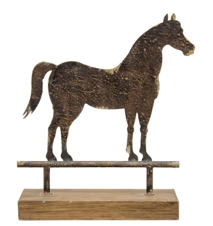Horse Statue on Base 27x5x30.5cm