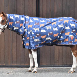 `Kozy 1200D Ripstop Combo - Navy Cows