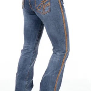 Hitchley & Harrow - Comfort Cut High Rise - SR2161 "Greeley" Tan Stitch Jeans