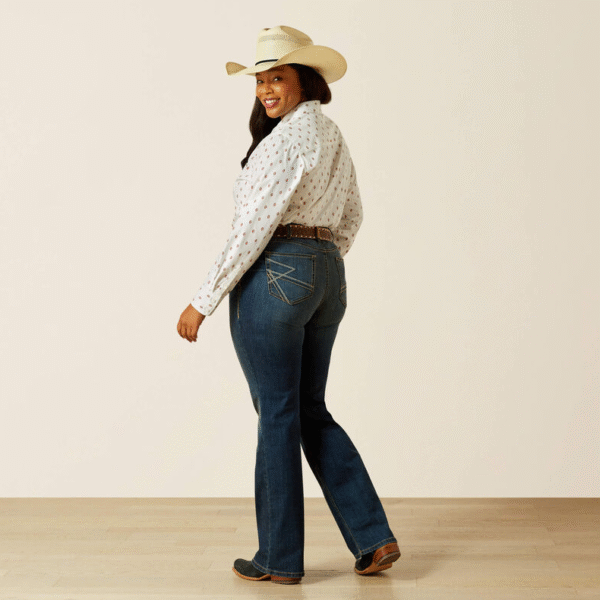 Ariat Womens Mid Rise Sonia Boot Cut Jean - Image 4