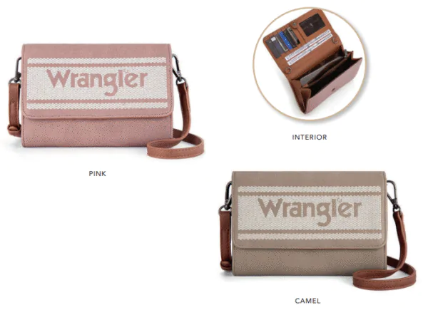 Wrangler Sierra Logo Crossbody Bag