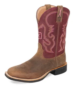 TWISTED X - Brunette / Oxblood Pink Tech Boot
