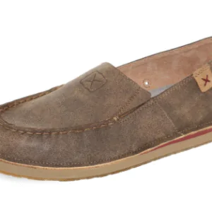 Twisted X Womens Leather Loafer Slip On