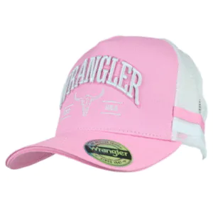 Wrangler - Lyndel High Profile Trucker Cap - Pink