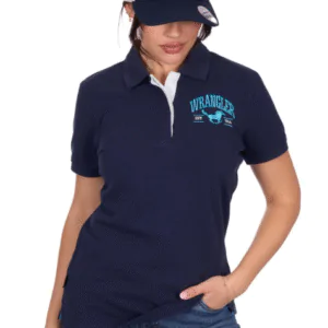 Wrangler Women's Eliza Short Sleeve Polo