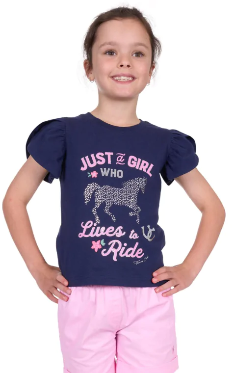 Thomas Cook - Girl's Heidi Flutter Sleeve Tee Shirt