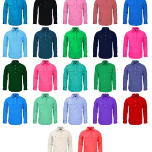 Pilbara Women’s Half Button Workshirt