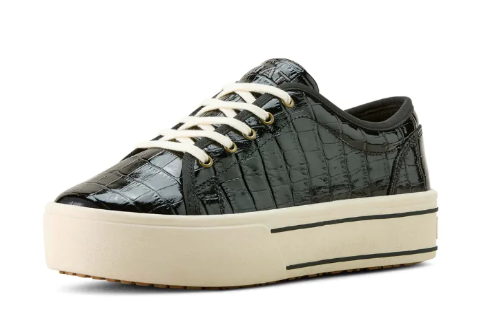 Ariat Women's Skylar Shoe - Luxe Caviar Croc Print