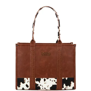 Wrangler Cow Print Tote