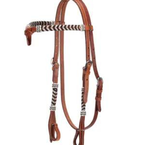 Fort Worth Chenoa Headstall - Two Tone