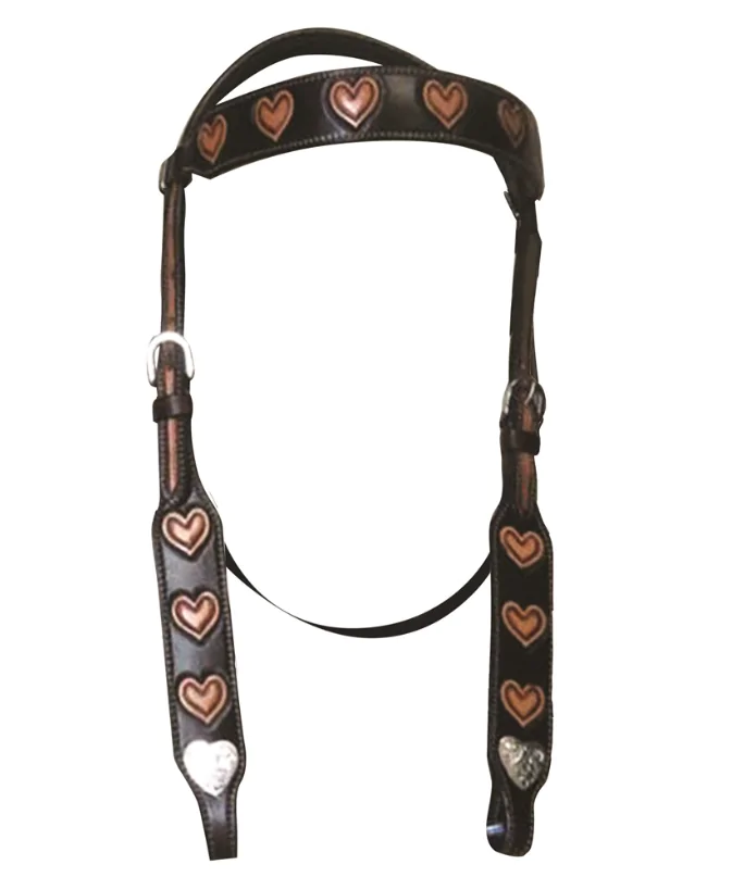 Fort Worth Hearts Headstall