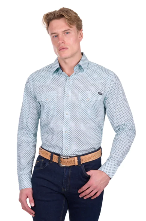 Pure Western Men’s Gerald Print Western Long Sleeve Shirt