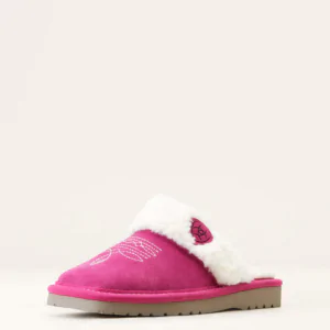 Ariat Women's Jackie Square Toe Slipper - Very Berry Pink