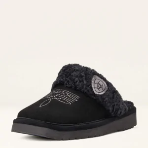 Ariat Women's Jackie Square Toe Slipper - Black