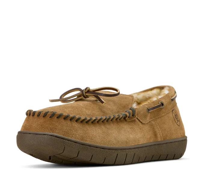 Ariat Men's Harrison Moccasin Slipper - Chestnut