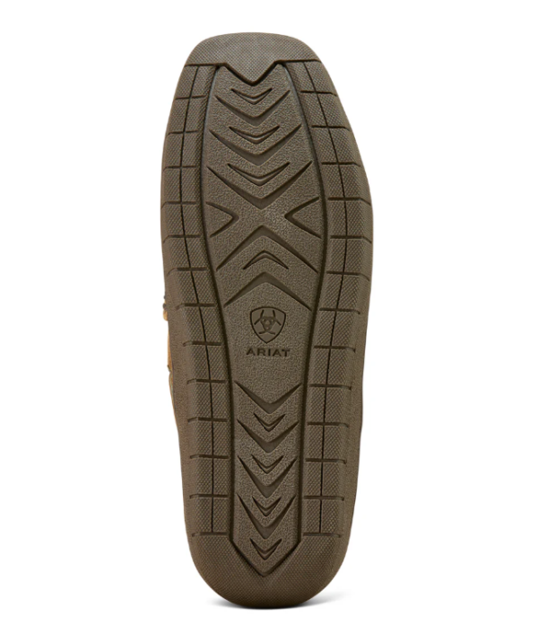 Ariat Men's Harrison Moccasin Slipper - Chestnut - Image 4