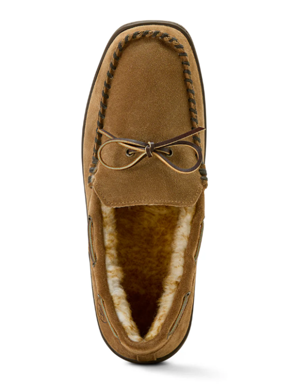 Ariat Men's Harrison Moccasin Slipper - Chestnut - Image 5