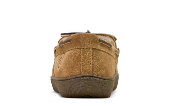 Ariat Men's Harrison Moccasin Slipper - Chestnut - Image 6