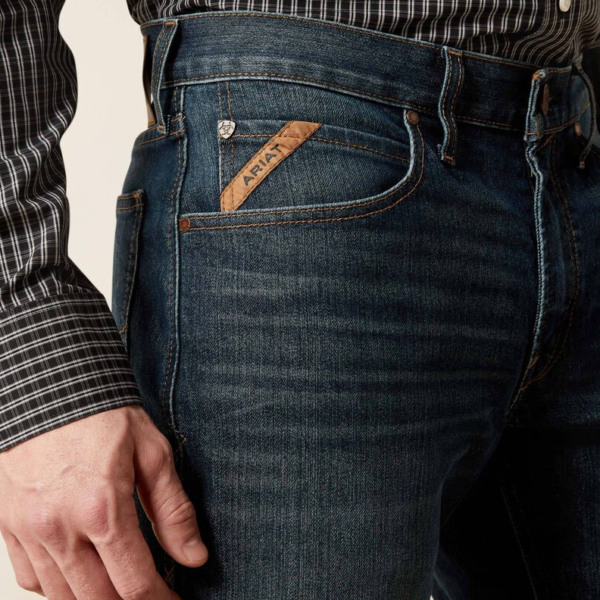 Ariat Men's M4 Relaxed Elias Boot Cut Jean - Image 5
